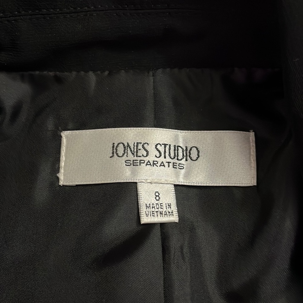 Ladies size 8 black dress jacket